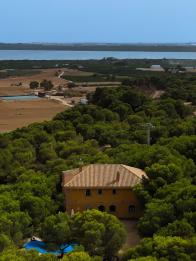 5 bed 3 bad rustieke finca style villa op 13000 m2 grondstuk in Rojales (Ciudad Quesada) met zicht op meer (Lo Pepin)