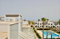  2 bed 2 bath corner top floor apartment overlooking the community pool in pilar de la horadada