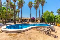 stunning 4 bed 3 bath, fully, fenced 5300m2 traditional Spanish house in Daya Nueva