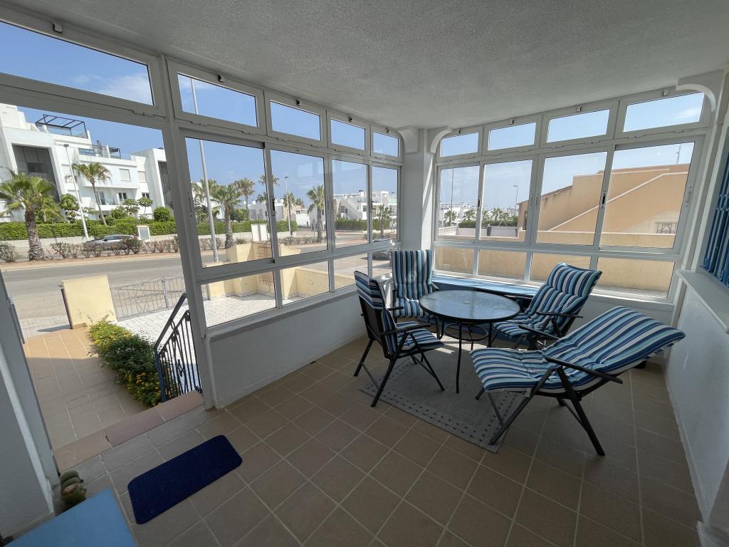 nice corner 2 bed ground floor apartment with community pool in los altos